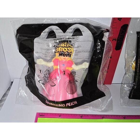 NIP Super Mario Bros Movie 2022 McDonald’s Happy Meal Toys – Set of 2 - Picture 3 of 7